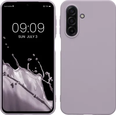 Produktbild von kwmobile Handyhülle für Samsung Galaxy A17 4G / 5G Hülle - TPU Case - Kabelloses Laden - Schutzhülle Cover in Lavendel