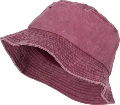 Produktbild von styleBREAKER Uni Fischerhut Einfarbig in Vintage Washed Optik, Bucket Hat, Stoff Sonnenhut Unifarben 04025045