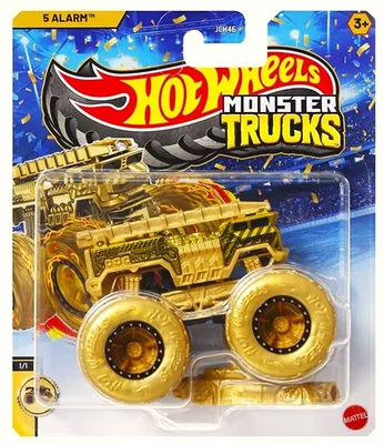Obrázok produktu pre Hot Wheels Monster Trucks JCH46, Monster truck, 3 rok / roky, Plast, Kov, Zlato