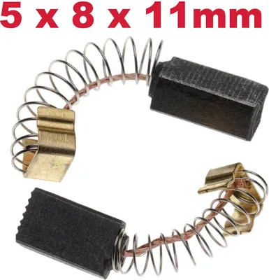 Produktbild von 2x Ersatz Kohlebürsten Motorkohlen Schleifkohlen 5 x 8 x 11 mm passend für viele Makita Elektrowerkzeuge ersetzt 191914-5 CB-70