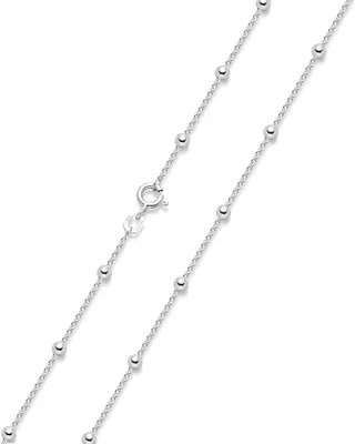 Produktbild von MATERIA by Matthias Wagner Kette mit Kugeln Silber 925 für Damen K118