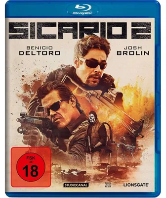Produktbild von PLAION 1077654, Film, Blu-ray, Niemiecki, Angielski, 122 min, Sicario 1&2, Przygoda/Przygodowy