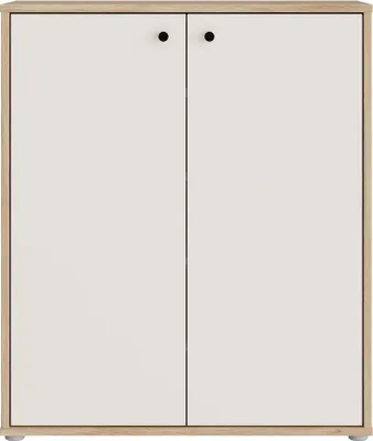 Produktbild von Kommode >KENDRAY< in Mauvelle Eiche Nachbildung / Sand - 83,7x98,3x34,9cm (BxHxT)