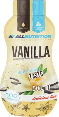 Produktbild von ALLNUTRITION Sweet Sauce 500ml Vanille süße Soße ohne Zucker
