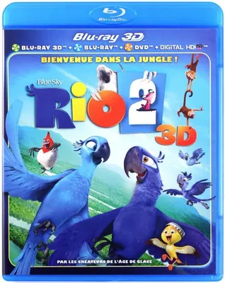 Produktbild von Rio 2 - Dschungelfieber [BLU-RAY+BLU-RAY 3D+DVD]