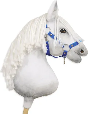 Produktbild von Hobby Horse A3 Verstellbares Pferdehalfter - Blau