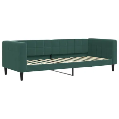 Obrázok produktu pre Denná posteľ tmavozelená 80x200 cm zamat