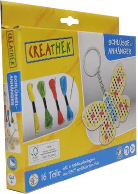 Produktbild von CR Anhänger ''Butterfly'' Stickset, 11 Tei