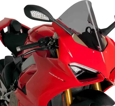 Produktbild von Puig R-Racer Scheibe stark getönt für Ducati Panigale V4 /S 2018-