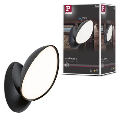 Productafbeelding van Paulmann LED buitenwandlamp Batona
