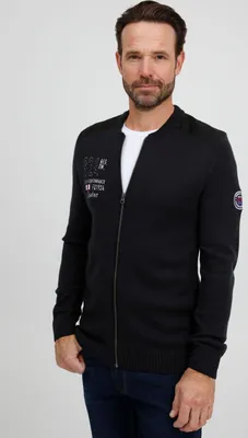 Produktbild von FQ1924 FQErland Herren Strickjacke Cardigan Grobstrick