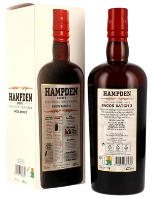 Produktbild von Hampden Estate Pagos - 2024 - Batch #3 - Pure Single Jamaican Rum