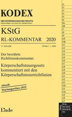 Immagine prodotto di KODEX, Commentario al KStG (Codice tributario austriaco), edizione 2020 (per l'Austria)