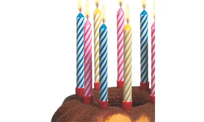 Produktbild von Susy Card 11142908, Kerzen, Mehrfarbig, 12 Stück(e)