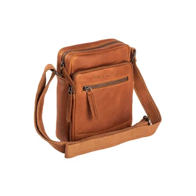 Produktbild von The Chesterfield Brand echt Leder Herren Schultertasche Umhängetasche Birmingham cognac
