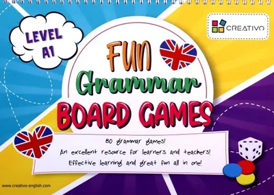 Produktbild von Karty językowe Angielski  Fun Grammar Board Games Level A1