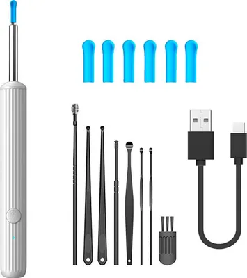 Produktbild von sichtbarer ohrreiniger, Ohrenschmalz Entferner, 1080p hd kamera, led beleuchtung, wifi, earwax entferner set für Baby Kinder Erwachsene