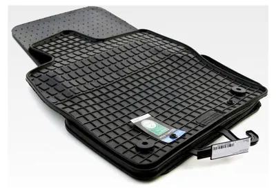 Produktbild von Gummimatten für Cupra Formentor - Premium Gummi Fußmatten Allwetter Geruchsneutral 4-teilig Komplett-Set Schwarz