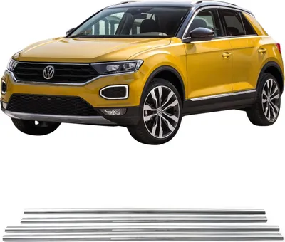 Obrázok produktu pre Nerezové lišty na okná pre VW T-Roc od roku 2019