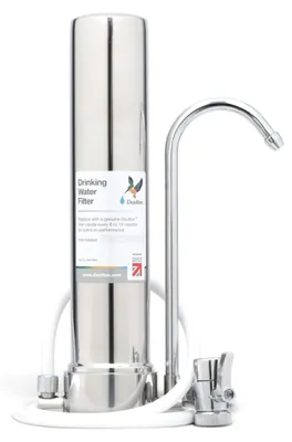 Wasserfiltersystem 10 Zoll, verchromt, mit Biotect Ultra Keramikfilter