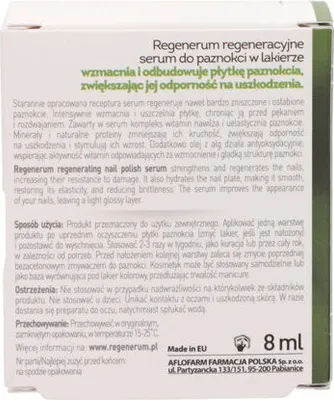Image de REGENERUM Sérum régénérateur d'ongles en vernis 8ml