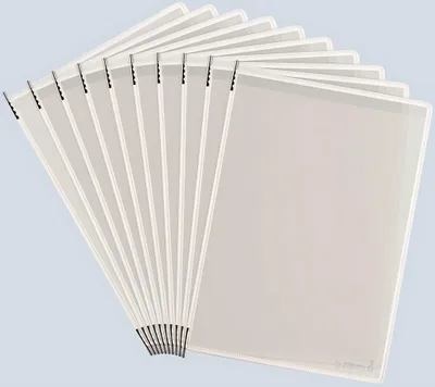 Obrázok produktu pre Zobrazovacie panely Sterifold antibakteriálne A4 biele PVC