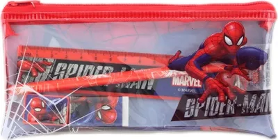 Produktbild von Kids Euroswan | Federmäppchen Spiderman - 5-teilig - Praktisch für Schule - Lizenzprodukt Marvel