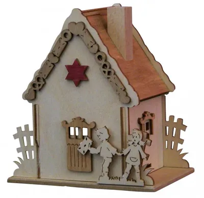 Produktbild von Räucherhäuschen - Pfefferkuchenhaus, Original Erzgebirge