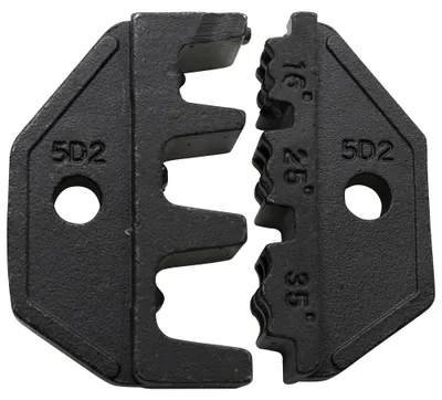 Produktbild von WETEC Crimpeinsatz, für Aderendhülsen 16/25/35 mm² nach DIN 46228 (Crimpzange)