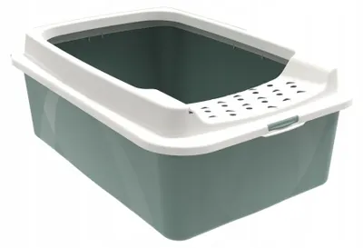 Produktbild von Rotho BONNIE Offene Katzentoilette Grün 57 cm