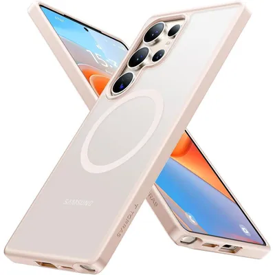 Produktbild von Schutzhülle für Samsung Galaxy S25 Ultra MagSafe Matt Gold