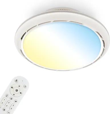 Obrázek produktu pro Stropní ventilátor s osvětlením Dálkové ovládání Ventilátor se světlem CCT Stmívatelné