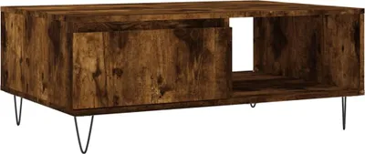 Produktbild von vidaXL Couchtisch Räuchereiche 90x60x35 cm Holzwerkstoff