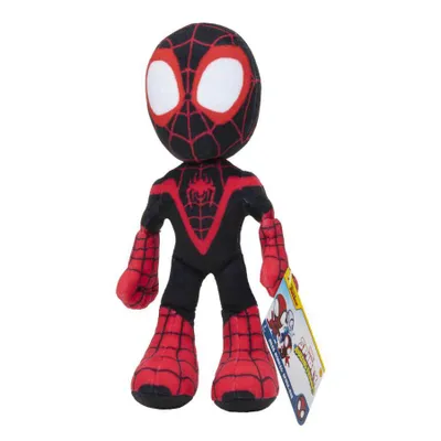 Produktbild von Spidey and friends Miles Morales Black 30 cm Plüschtier Stofftier Kuscheltier