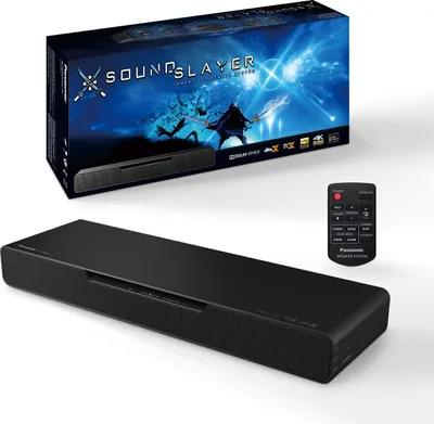 Zdjęcie produktu dla Panasonic SC-HTB01EG, 2.1 kan., 80 W, Dolby Digital, Dolby Digital Plus, Dolby TrueHD, DTS, DTS-HD, DTS-HD Master Audio, Dolby Atmos,..., Gra, Głos, Standardowy, Muzyka, 50 W, 7,87 cm (3.1")