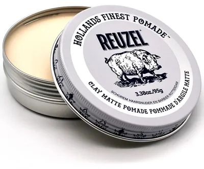 Productafbeelding van Reuzel - Clay Matte Pomade Pig - 95 gr