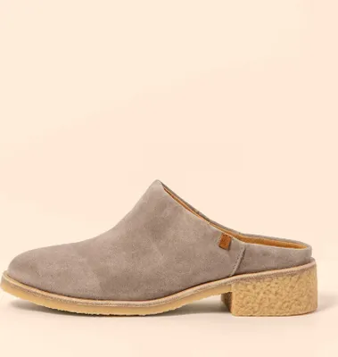 Produktbild von El naturalista Holzshuhe N5944 SILK SUEDE TAUPE / IRATI Farbe Taupe
