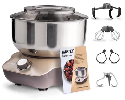 Planetenmixer 1500 W, 5 l Edelstahlschüssel, 6 Stufen