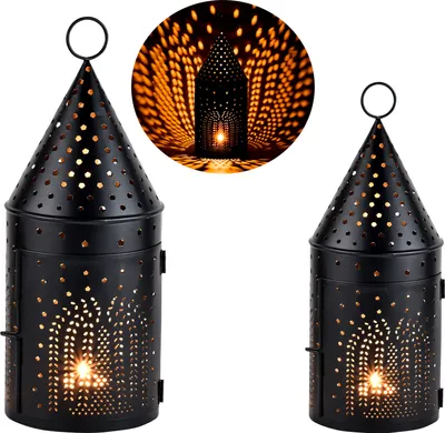 Zdjęcie produktu dla zestaw 2 lampionów świątecznych Lampion świąteczny