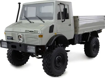Immagine prodotto di Amewi Mercedes-Benz Unimog Basic 4WD Hellgrau RTR 1 12 (22631)