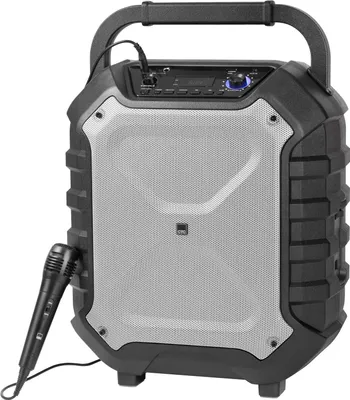 Produktbild von CLATRONIC EC 7012 Bluetooth Entertainment-Center Karaoke Soundsystem Mikrofon