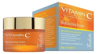 Produktbild von FRULATTE Feuchtigkeitsspendende Gesichtscreme mit Vitamin C, 50 ml