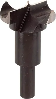 Produktbild von kwb 705520, Bohrer, 3 cm, Hartholz, Weichholz, 8 mm, Hochgeschwindigkeitsstahl (HSS), Schwarz