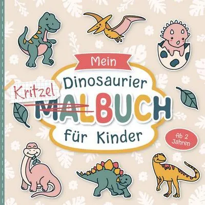 Produktbild von Mein Dinosaurier Malbuch für Kinder ab 2 Jahren