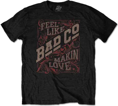 Obrázek produktu pro Bad Company Feel Like Making Love Black L Tričko