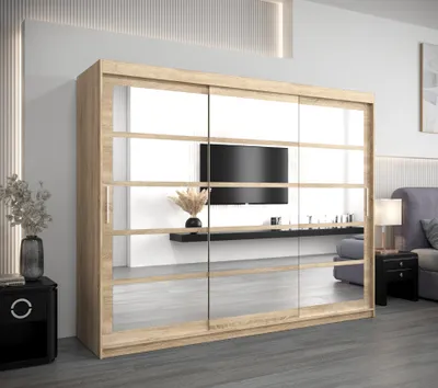 Image de MINIO Armoire 250 cm ROMA 2 Chêne Sonoma