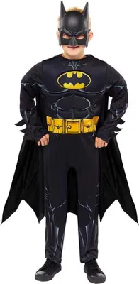 Produktbild von Batman Comic Kostüm für Kinder Deluxe