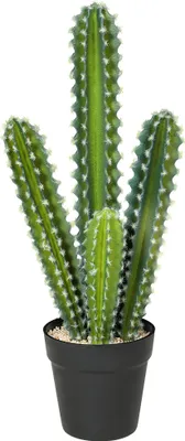 Produktbild von Kunstpflanze Kaktus Pflanzen 53 cm künstliche Pflanzen im Topf für Zuhause, Büro