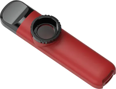 Zdjęcie produktu dla Kazoo, instrumenty muzyczne, kazoo ABS z 8 membranami fletowymi Kazoo jako nagroda i prezent na imprezę, towarzysz ukulele, skrzypiec, gitary, klawiatury fortepianu (czerwony)