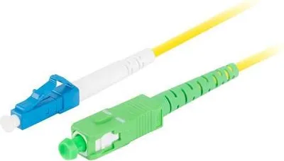 Produktbild von 2m lanberg mono lc/upc-sc/apc simplex fiber patch cord g657a1 lszh gelb